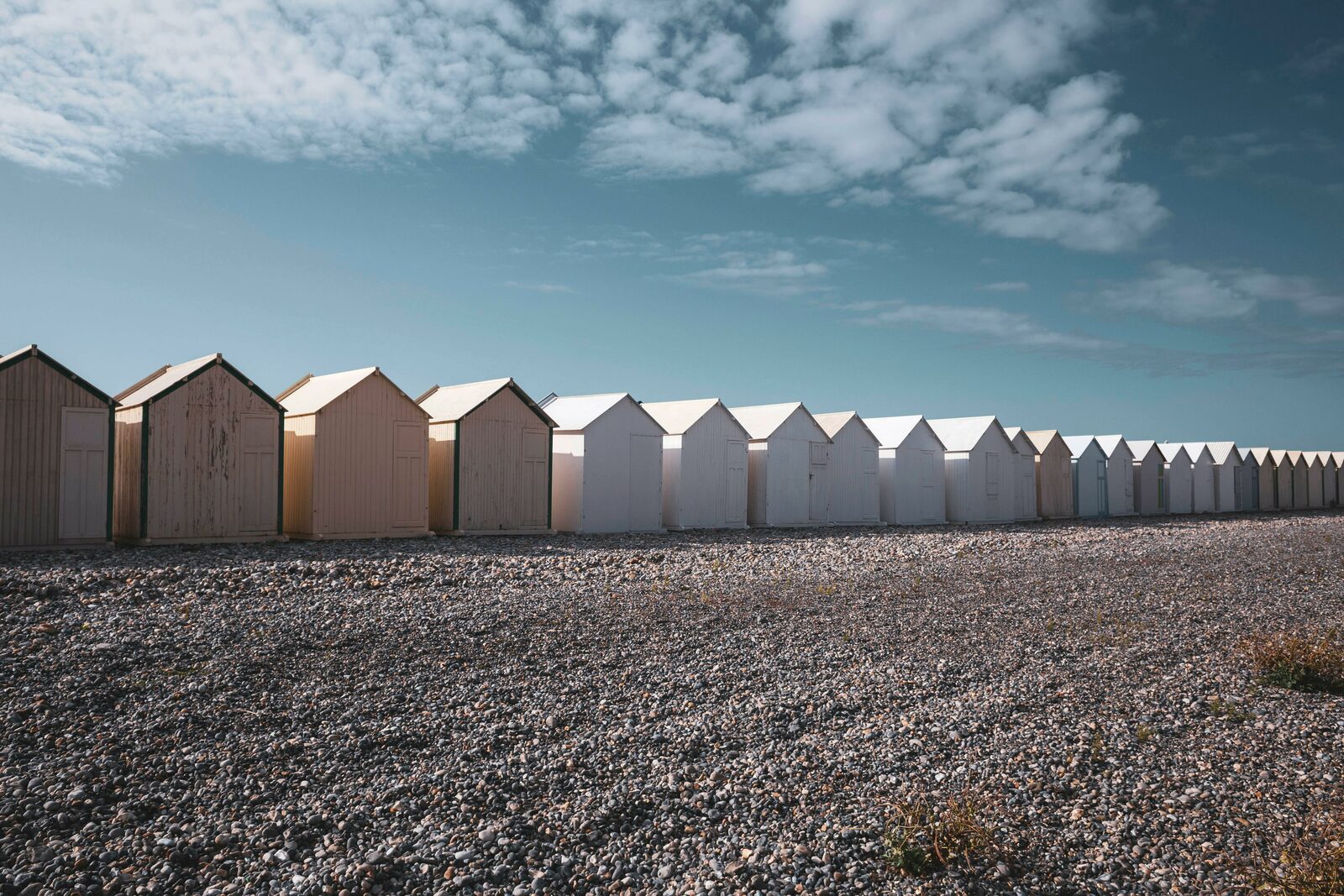 Seaside resort in the bay of Somme