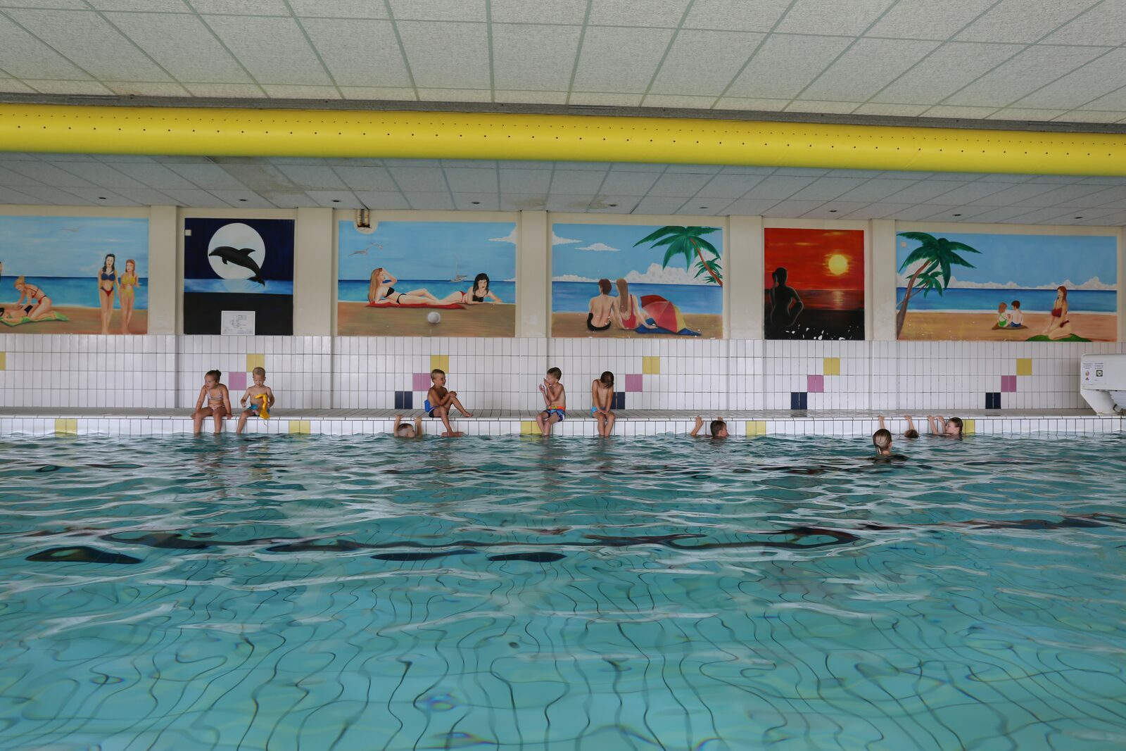 Swimming lessons during your vacation