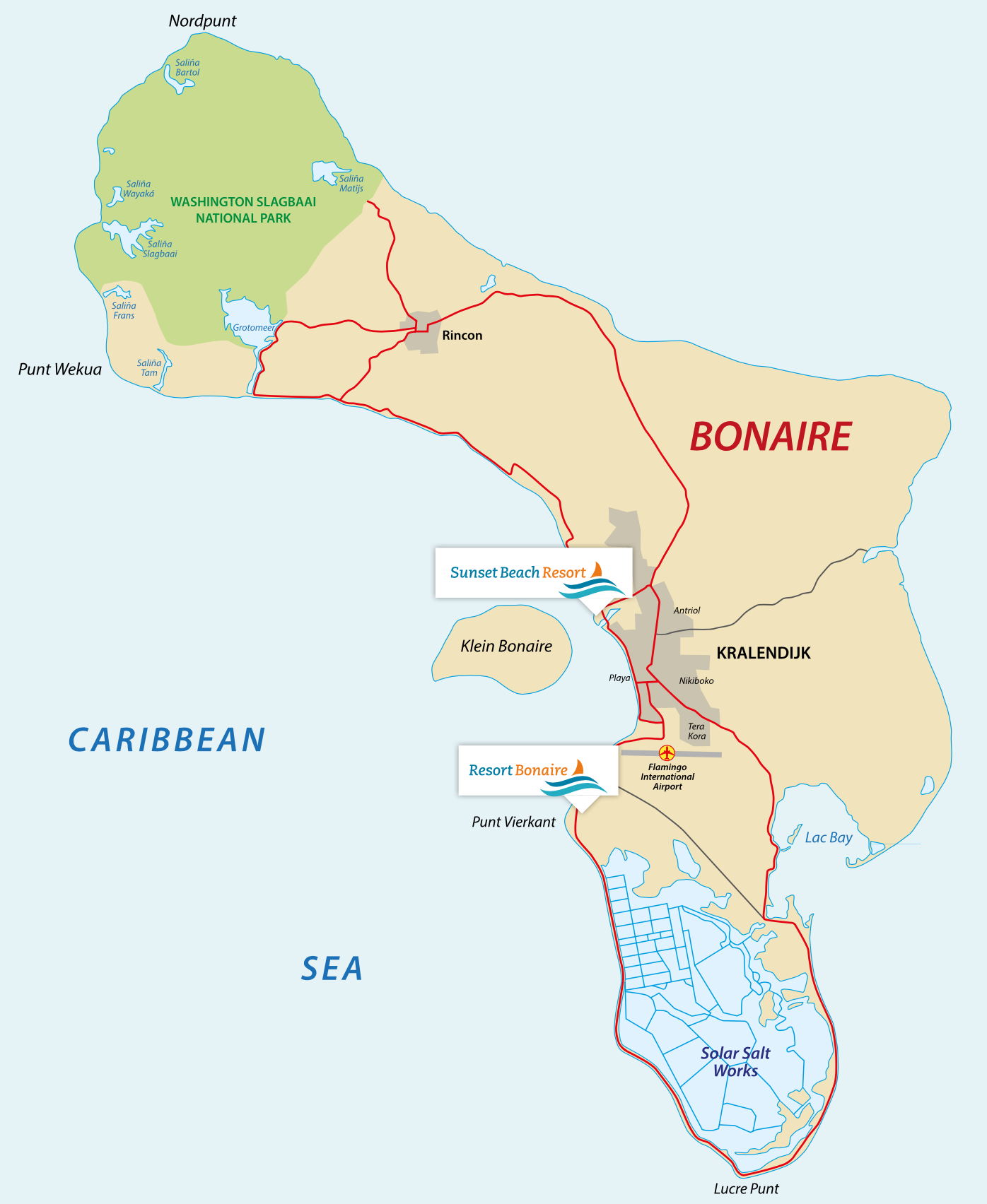 The resorts of Second home Bonaire