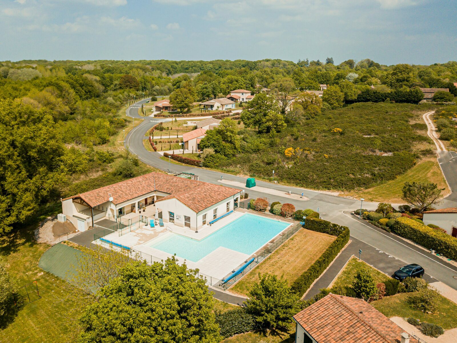 Small-scale holiday park France