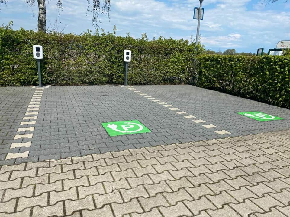 Oplaadpunt elektrische auto's