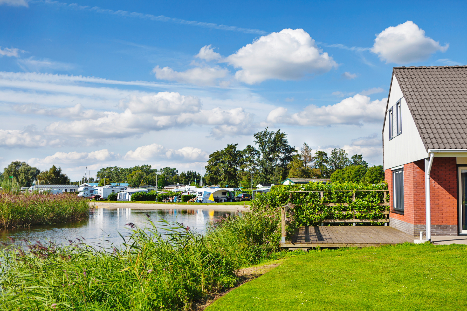 Veluwe Strandbad Elburg sfeerfoto 2