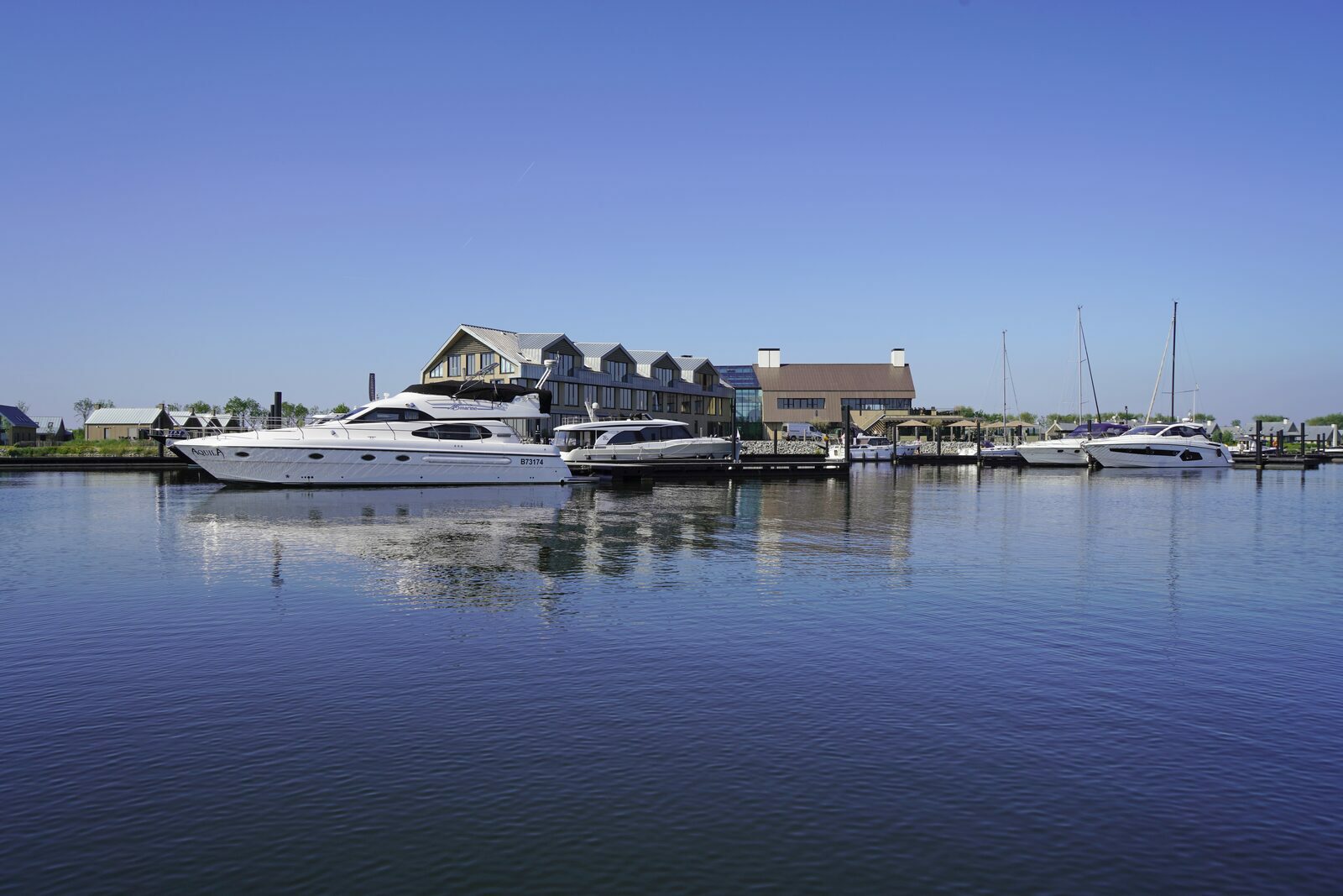 Vakantiepark met jachthaven