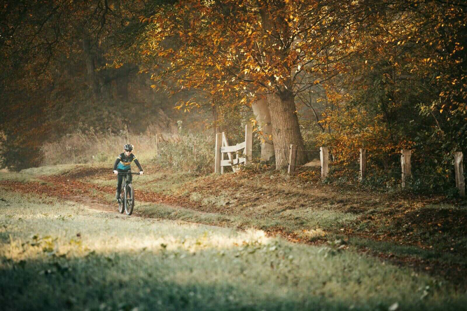 Mountain biking