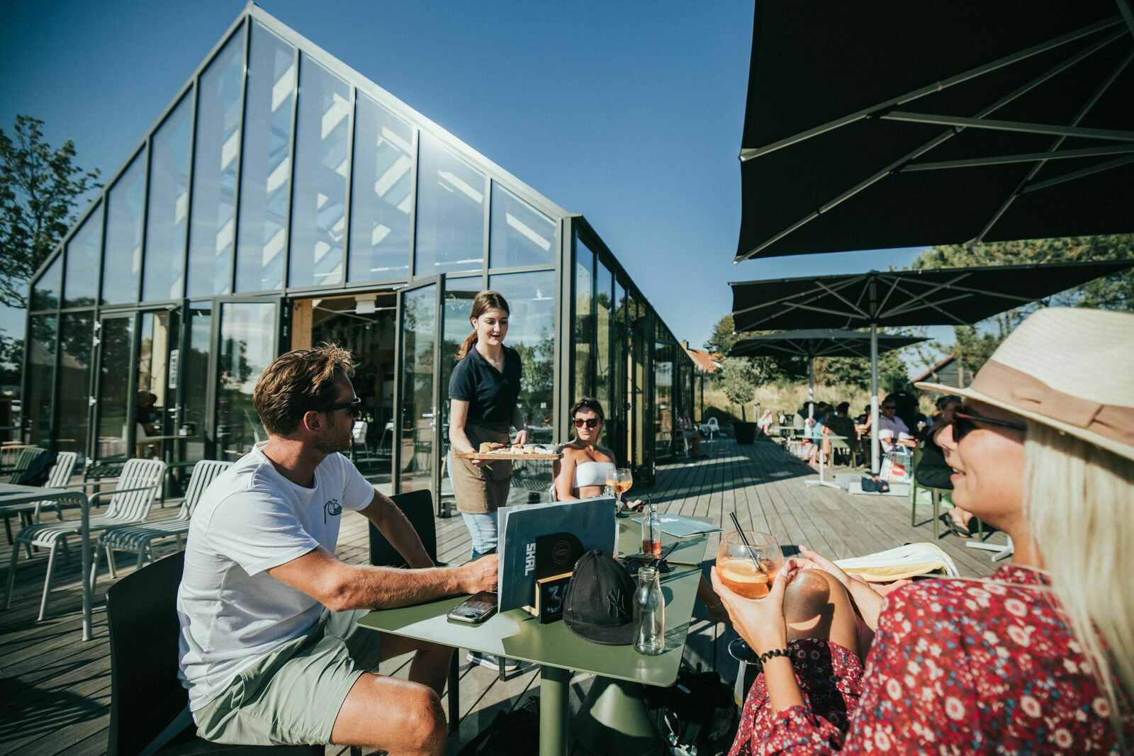 Patio of Bistro Skål