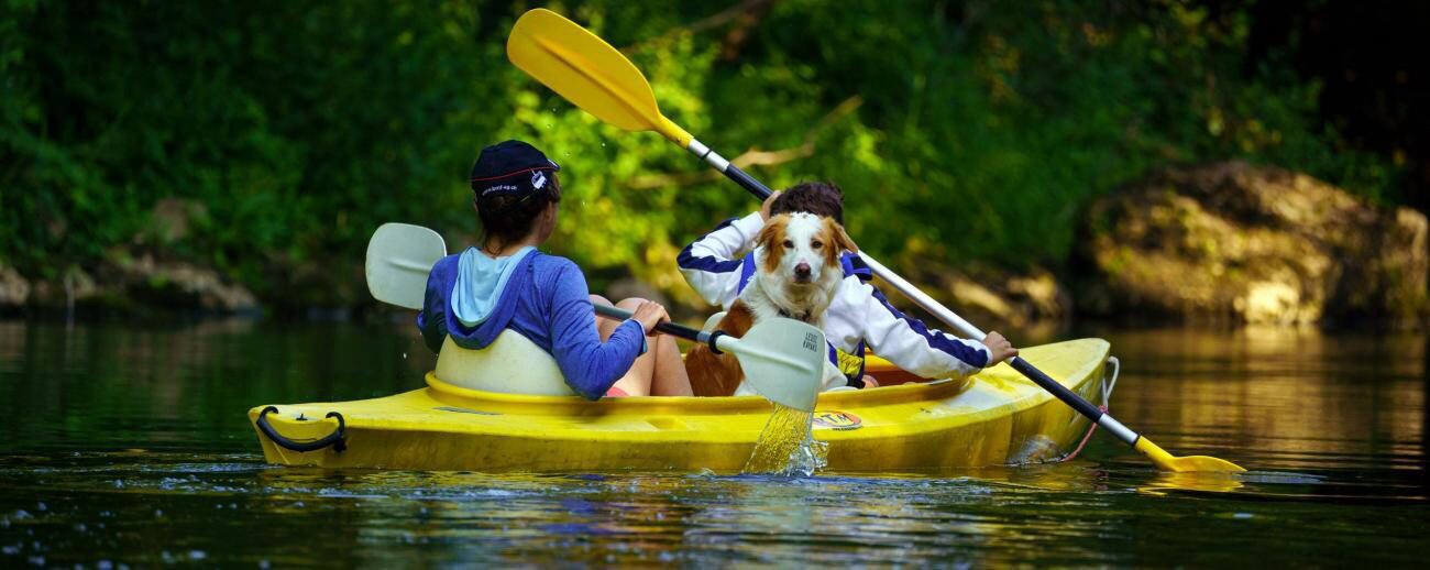 Canoeing in the Ardennes