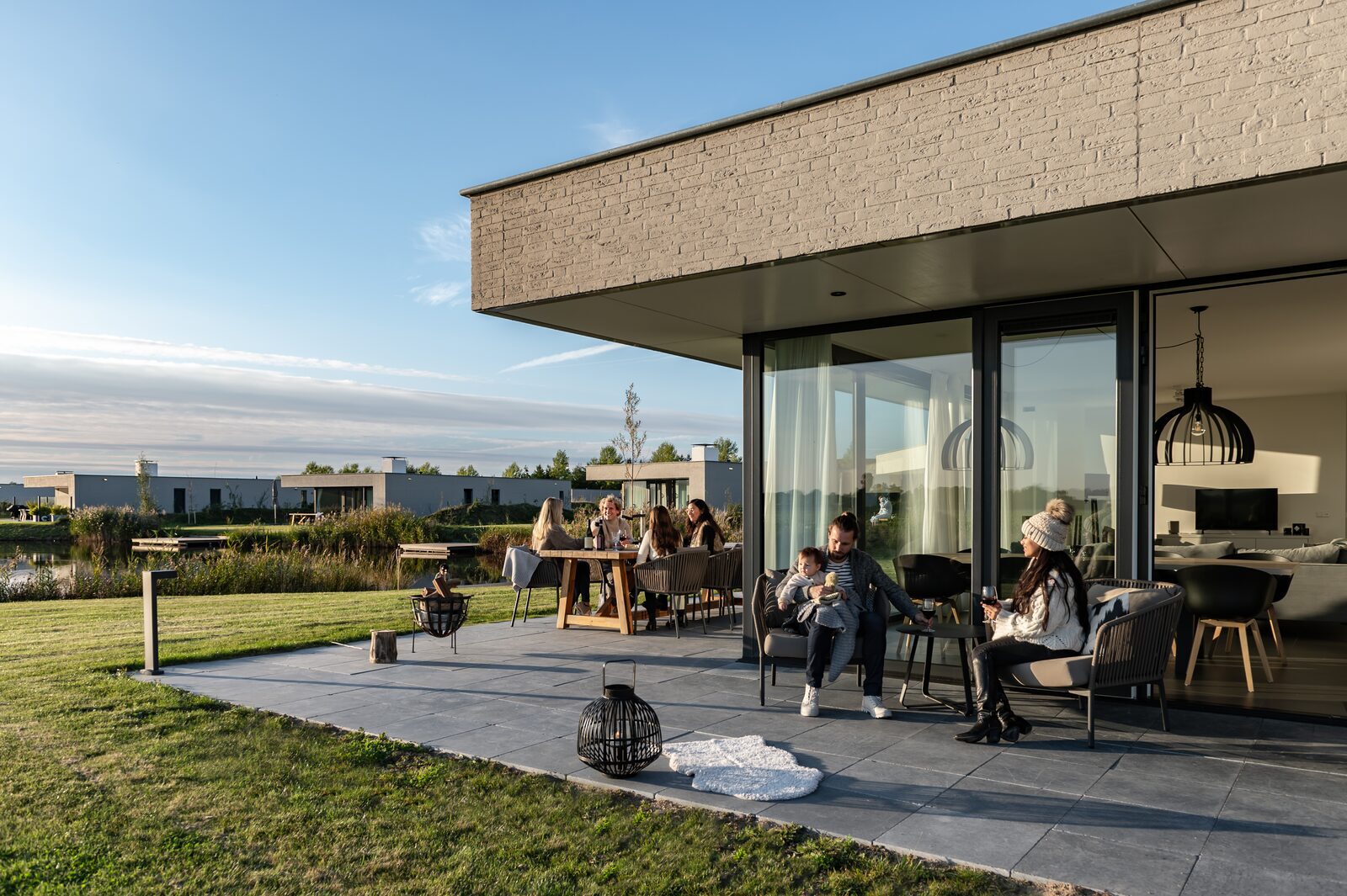 Vacation home for eight people in the Netherlands