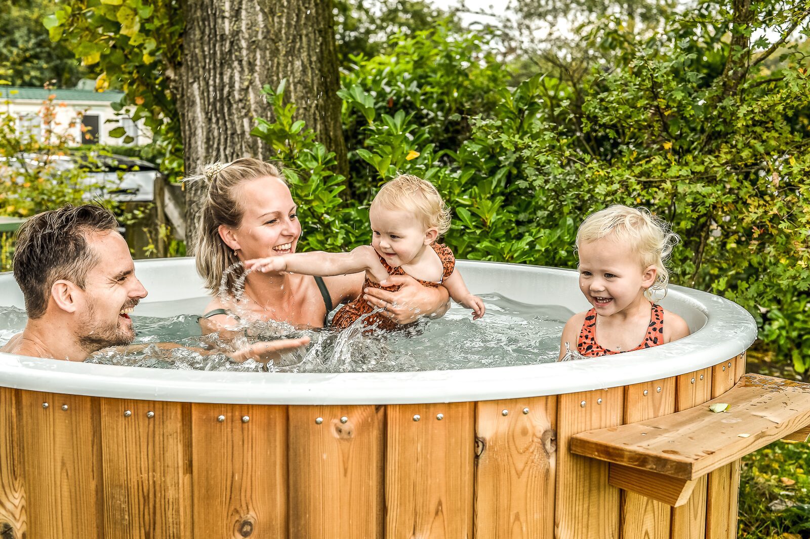 Huisje met hottub