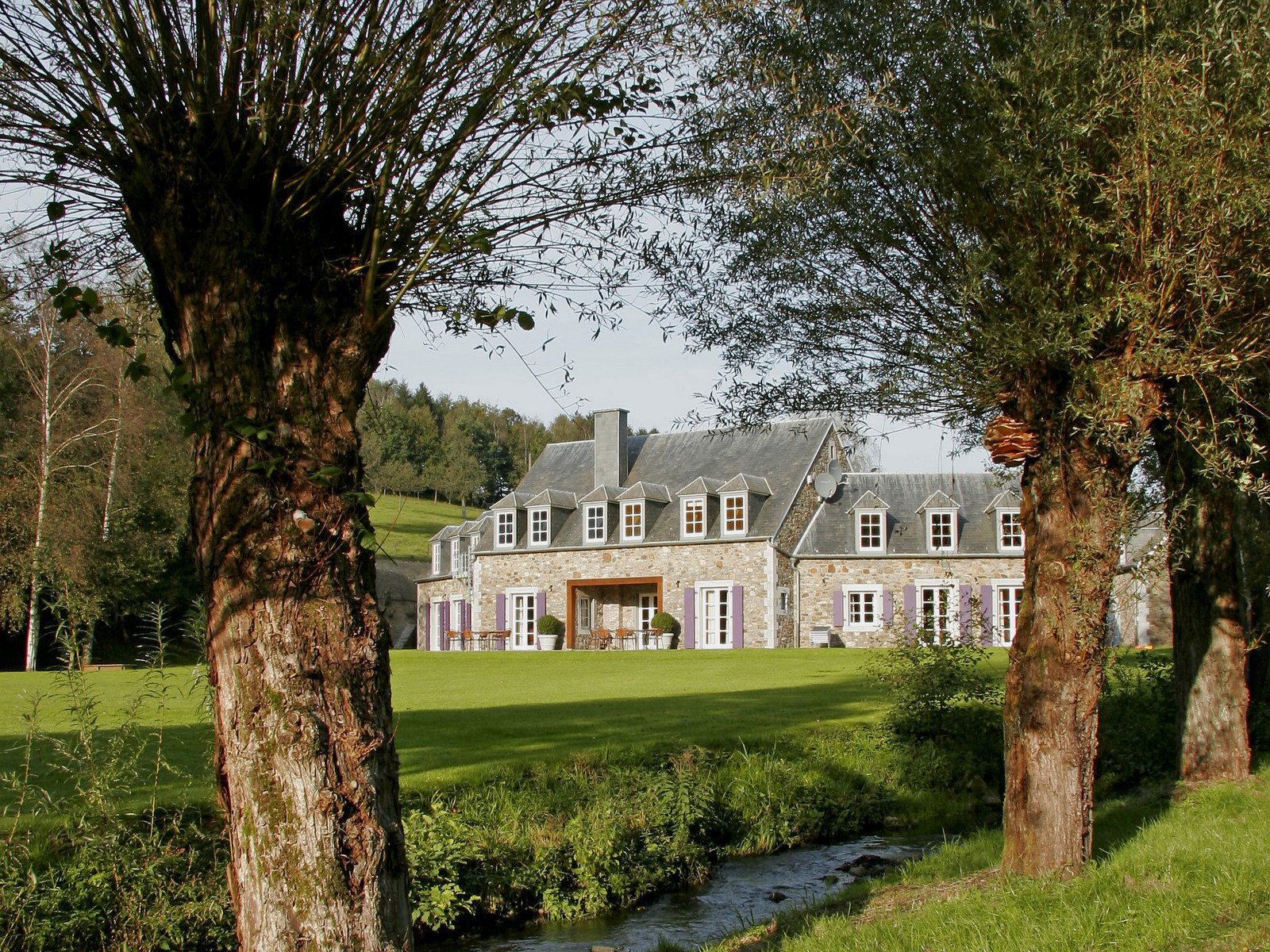 Luxe vakantievilla met zwembad in Belgie