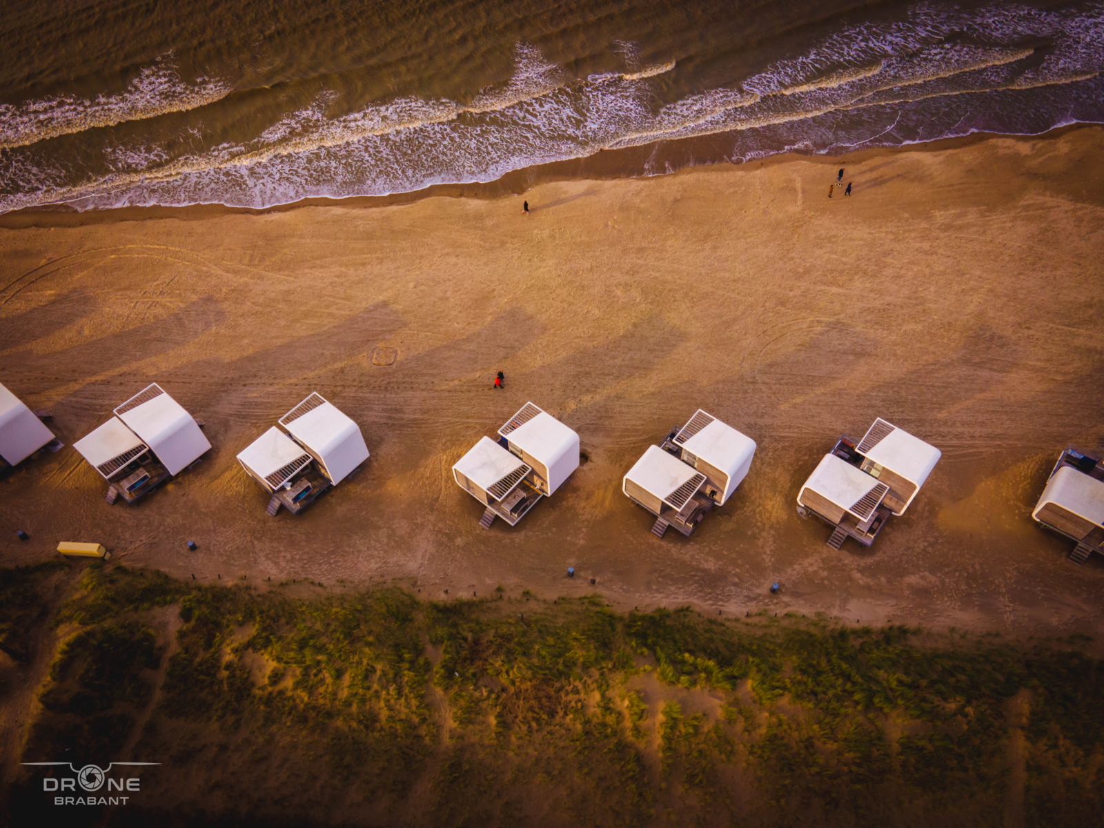 Herbst am Meer – Strandhaus in Holland	