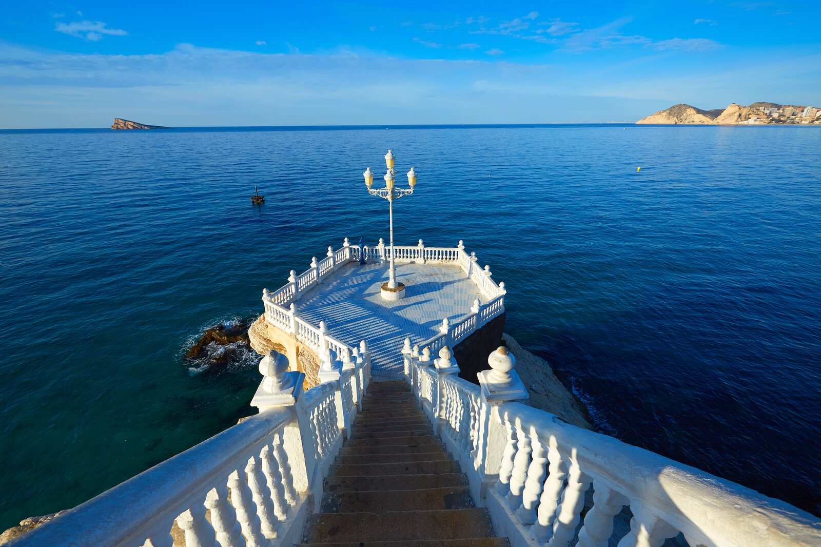 View from balcony of Benidorm