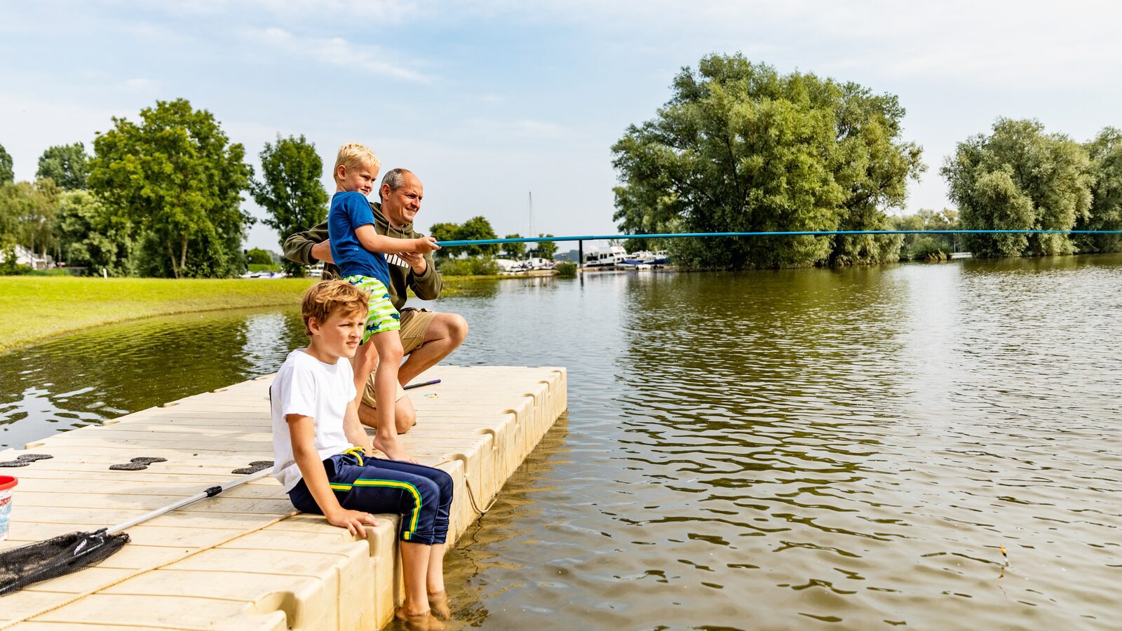 Campsite near fishing water Gelderland