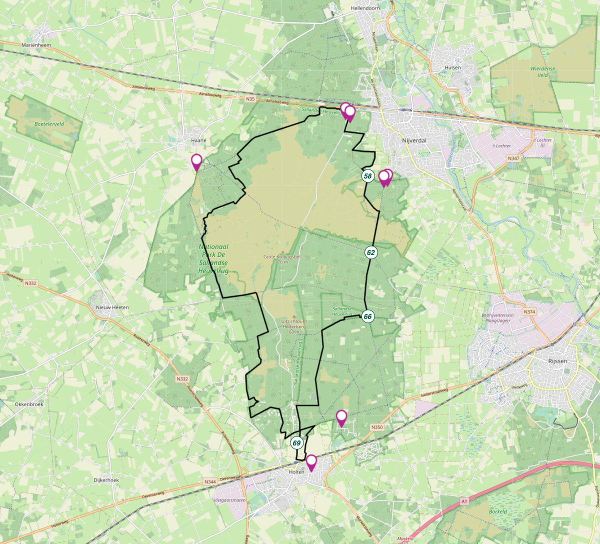 Holterberg MTB-route (30km)