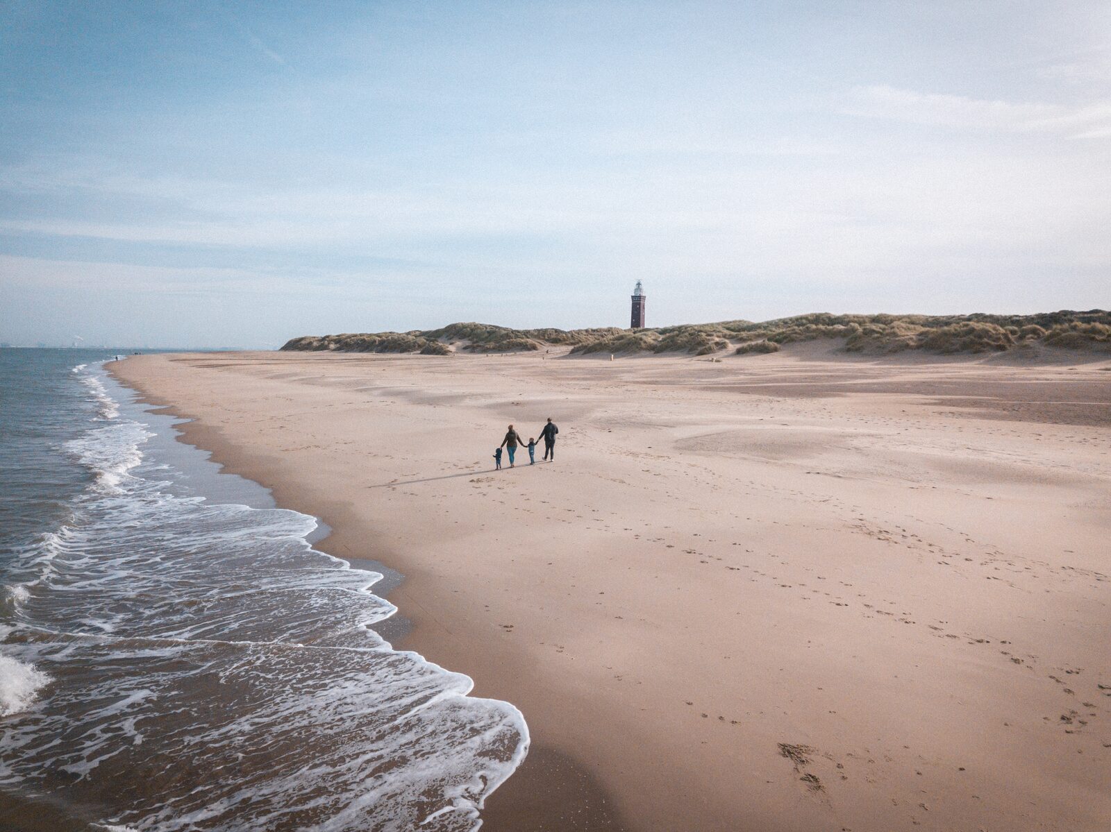 vakantie aan het strand