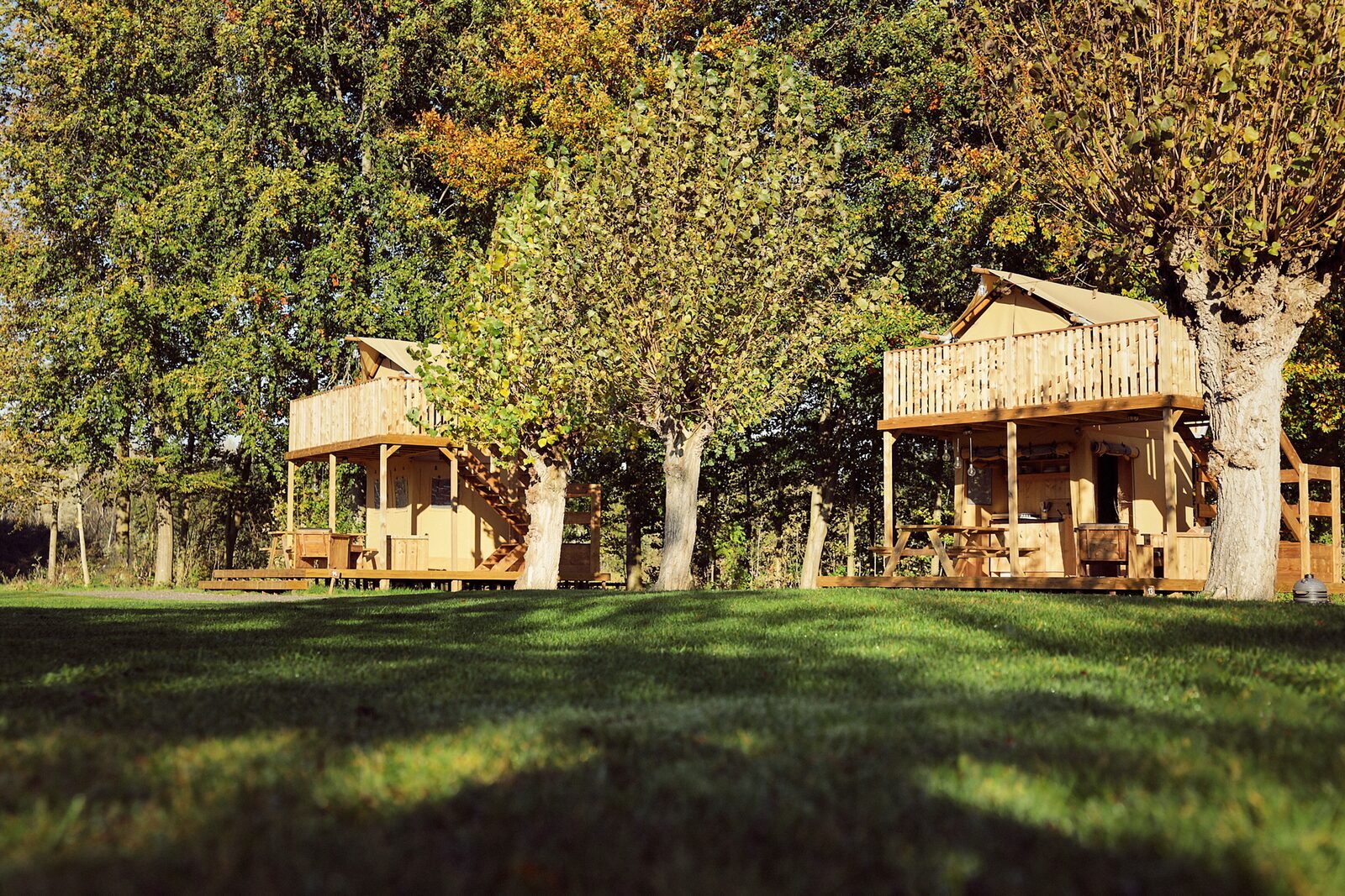 luxe glamping en lodges