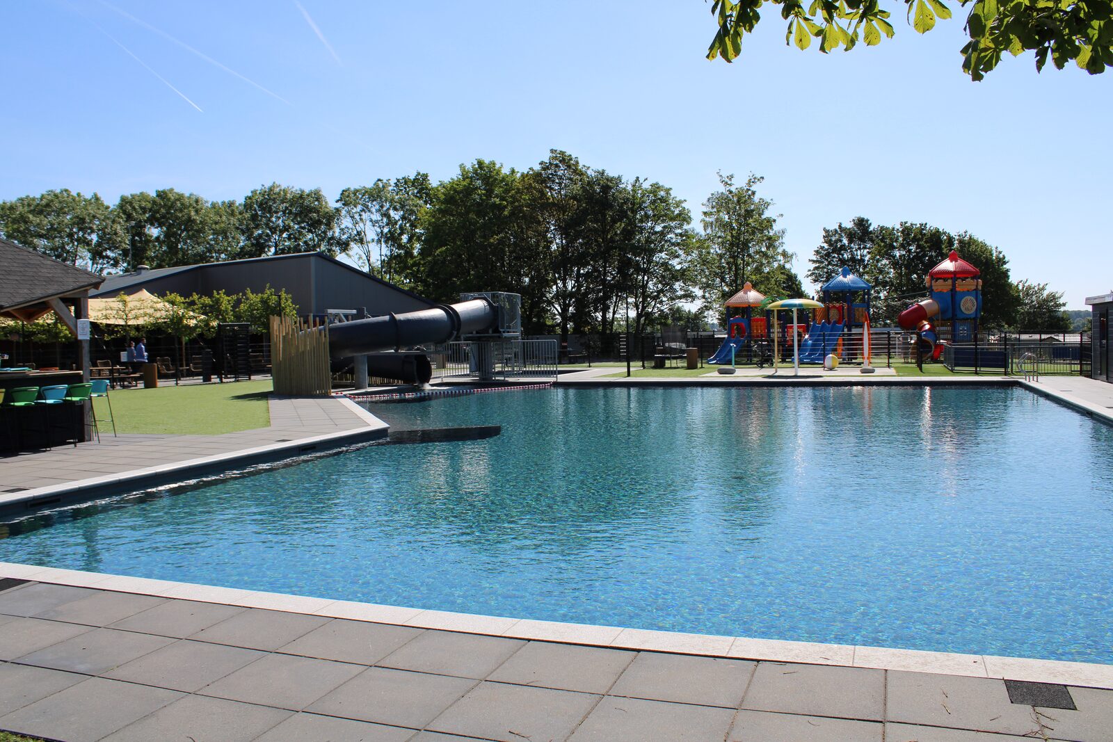 Outdoor swimming pool