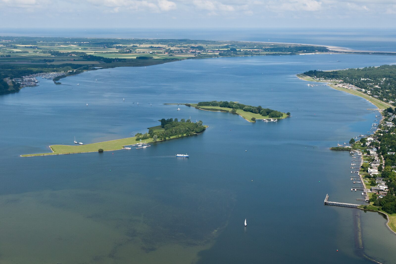 Lake Veerse Meer Zeeland