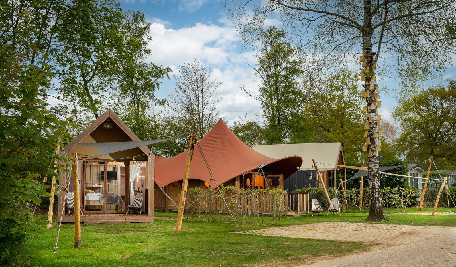 glamping-huisjes