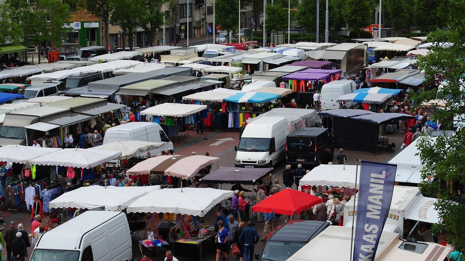 Wöchentlicher Markt Blankenberge