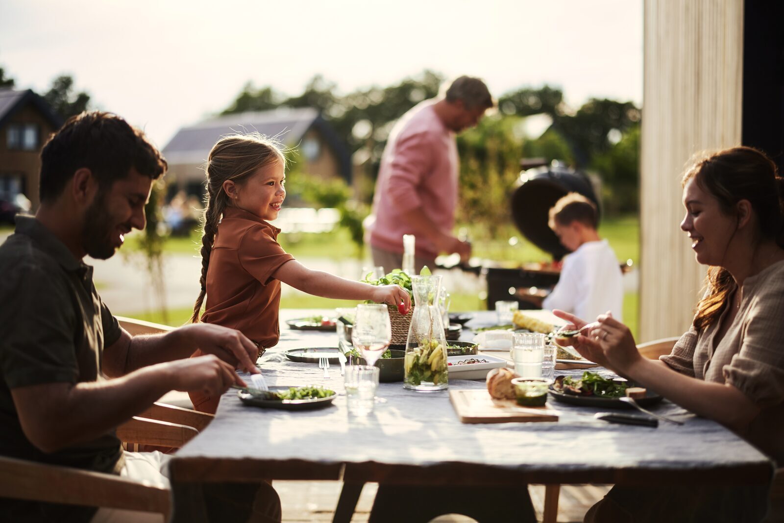 Vakantie met opa en oma