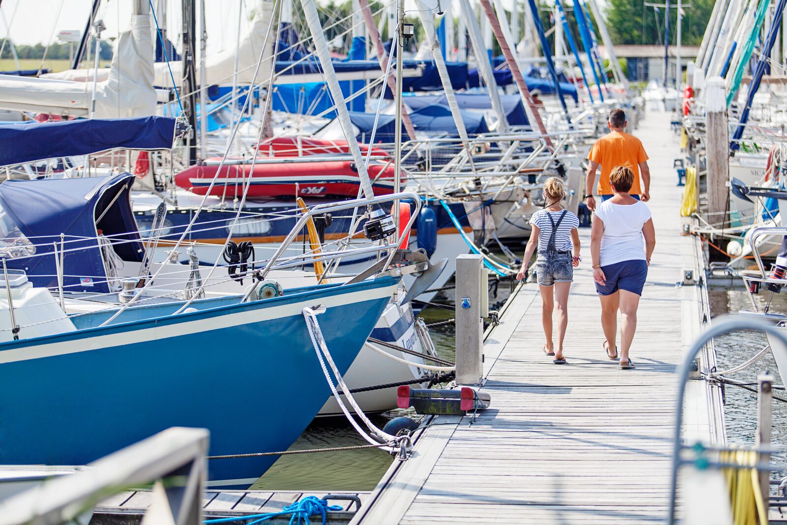 Boating routes in Friesland