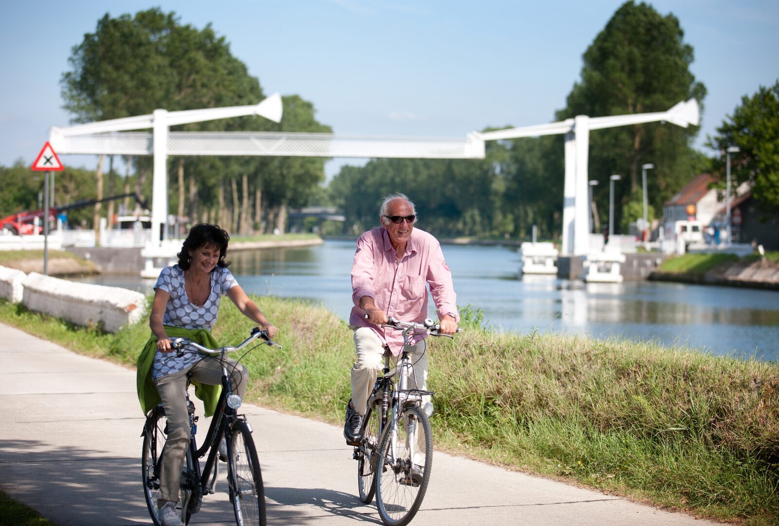 Fietsen of wandelen aan de Belgische kust