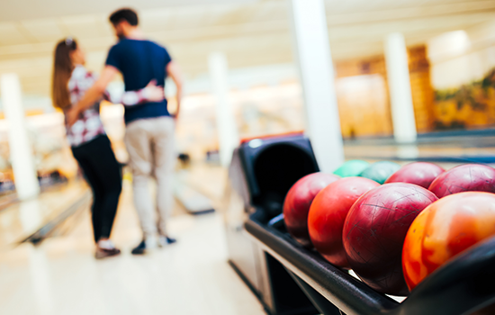 Stel aan het bowlen