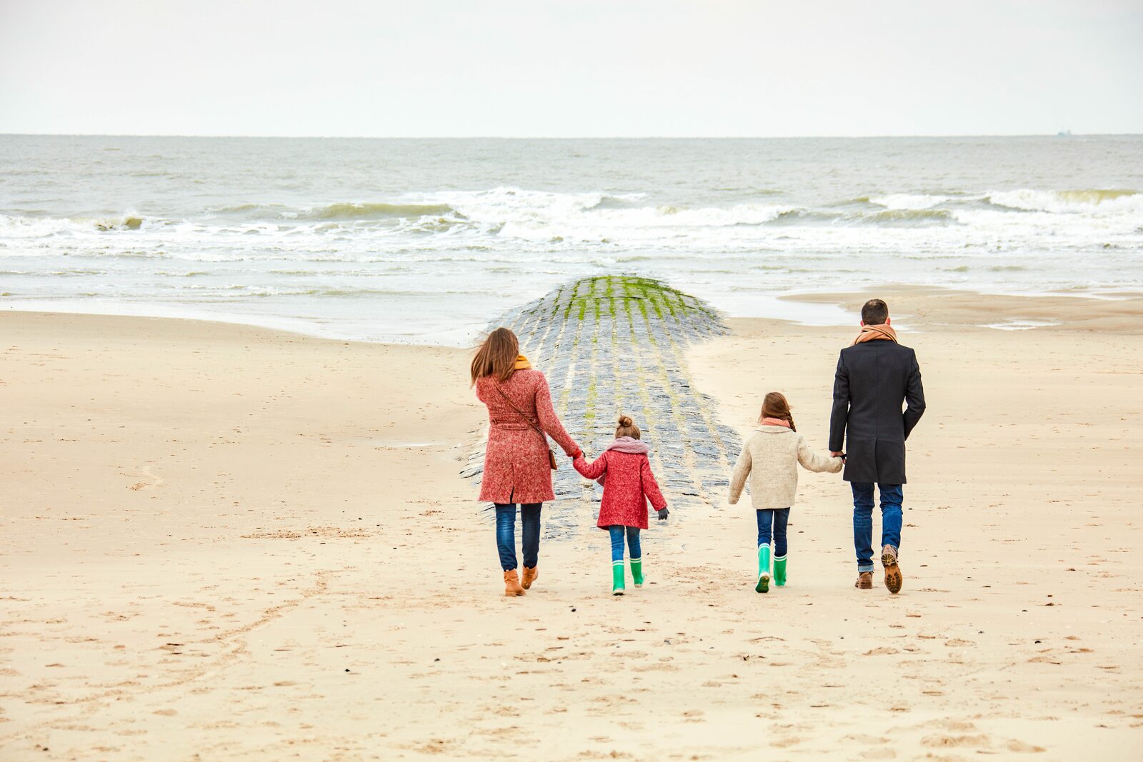 Christmas holidays belgian coast