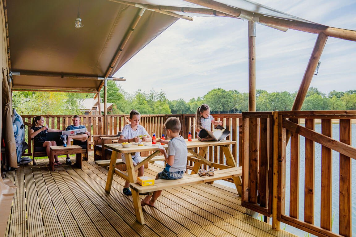 Glamping bij BreeBronne