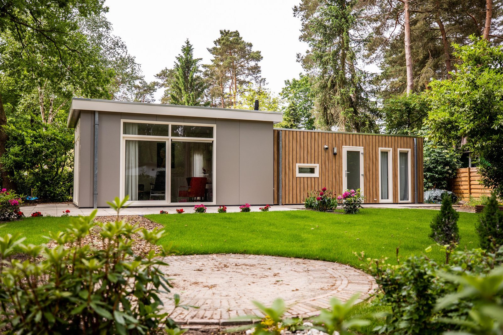 holiday home in the forest