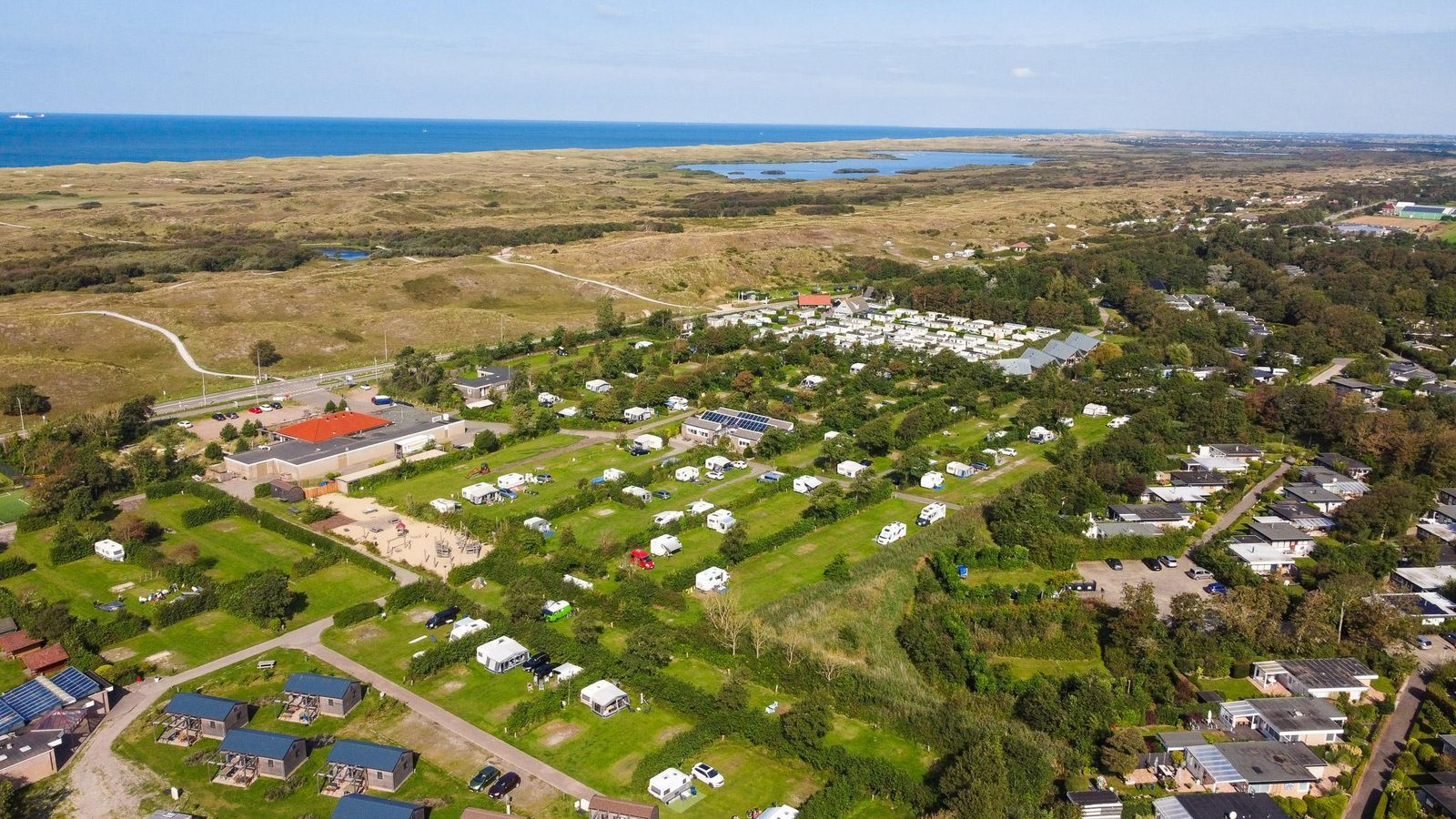 ANWB campsite at the sea