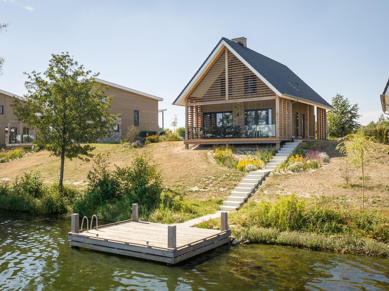 Vacation home with a private dock