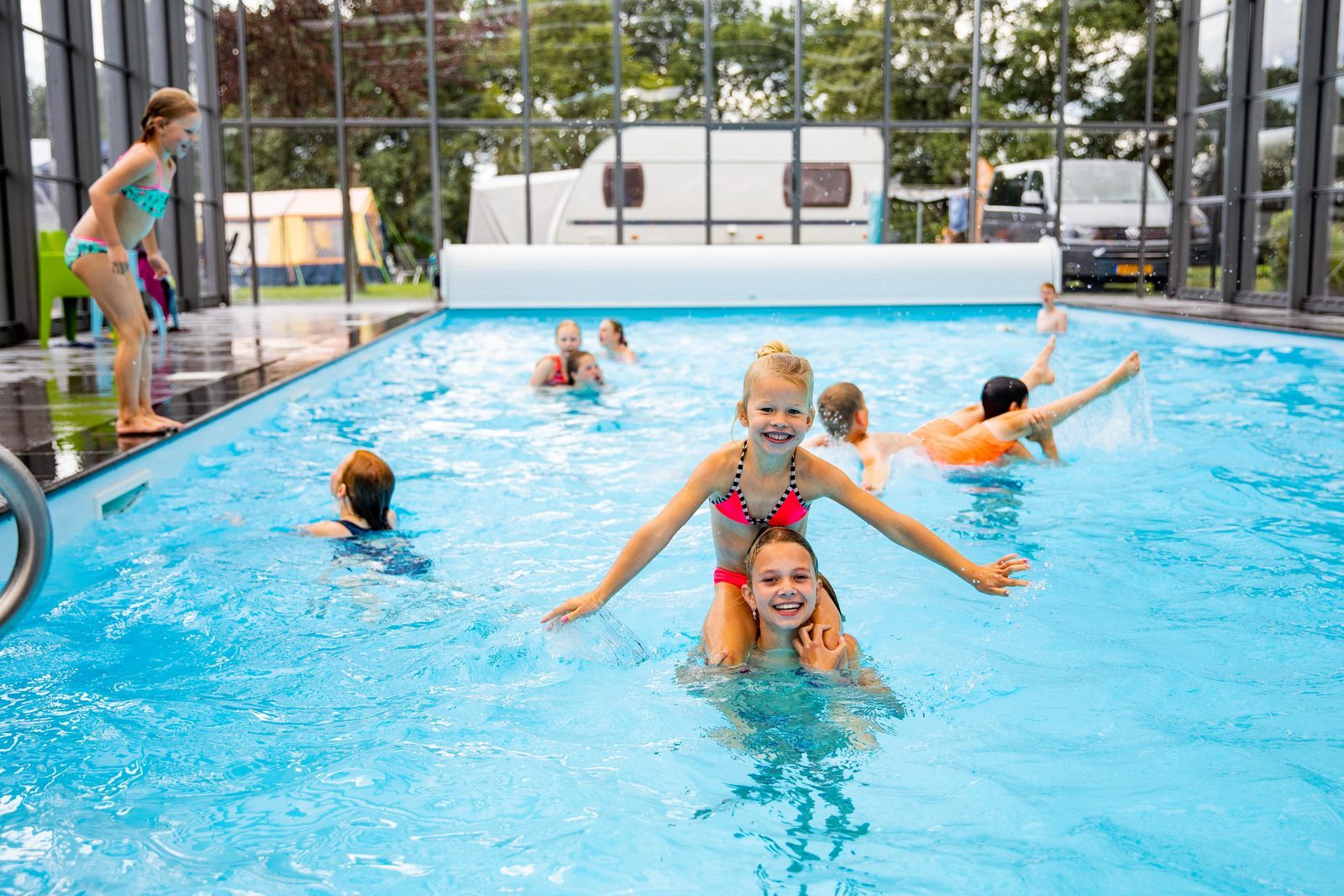 Vakantiepark Overijssel met zwembad