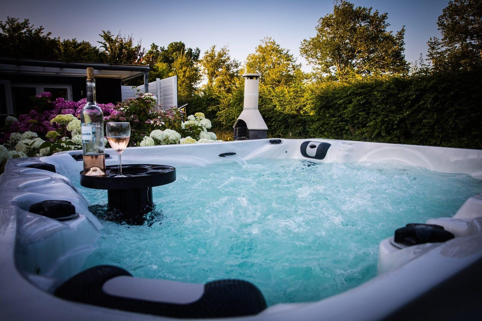 Vakantiehuis met jacuzzi aan zee