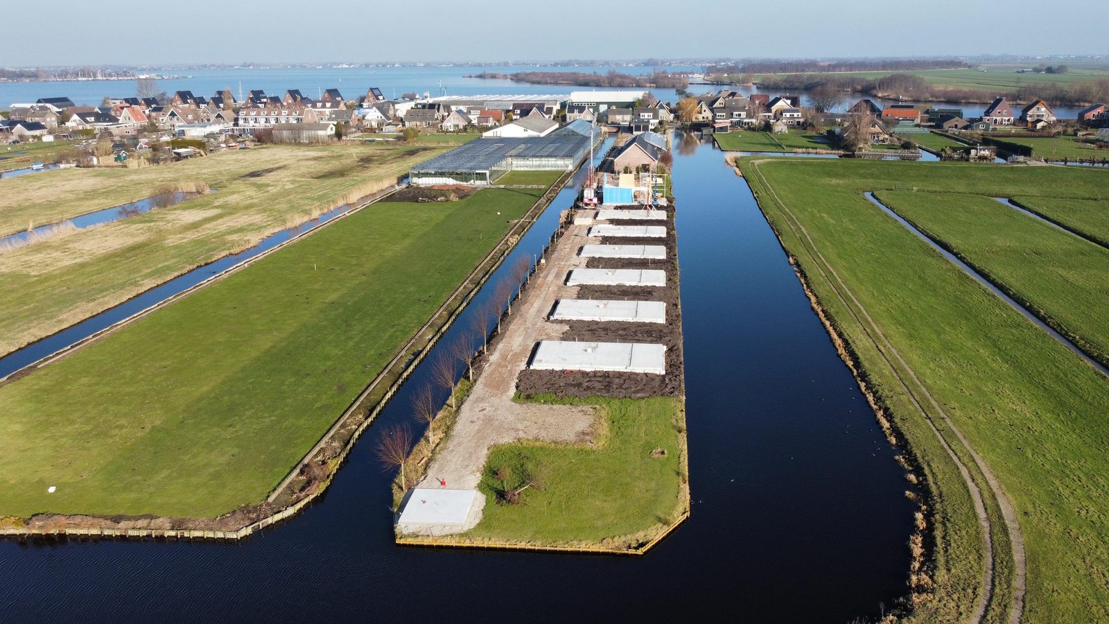 Start bouw vrijstaande recreatiewoningen