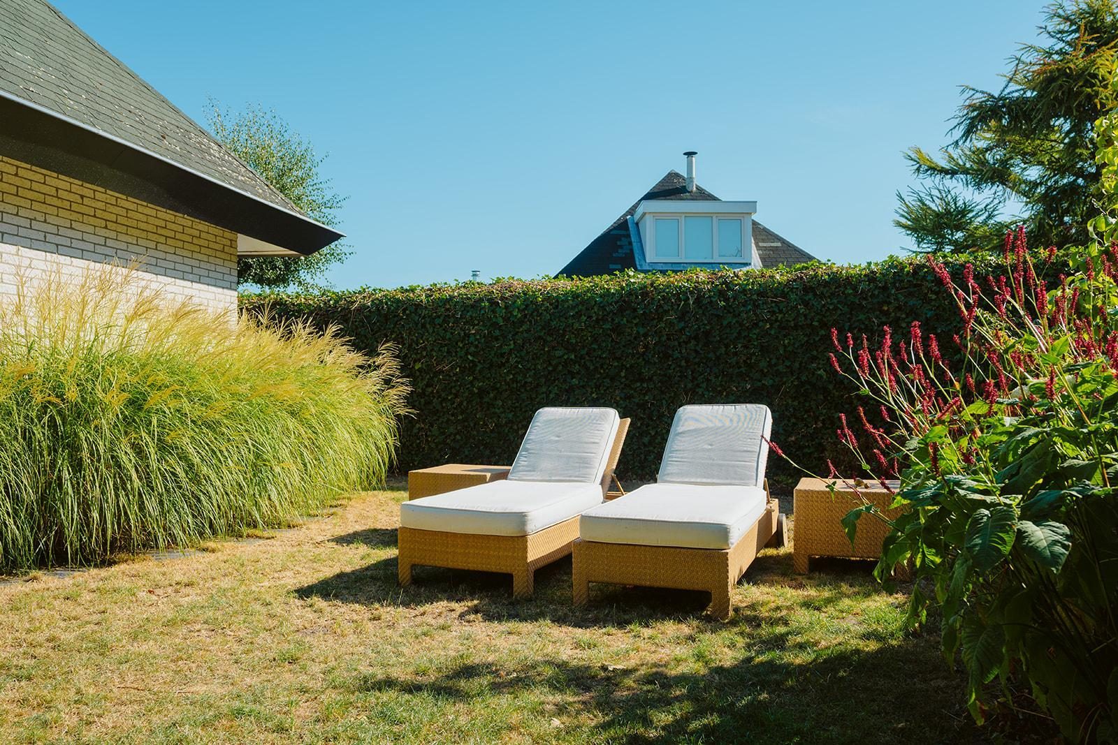 vakantiehuis met omheinde tuin