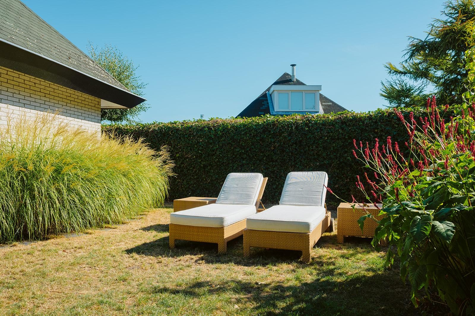 Holiday homes with enclosed garden