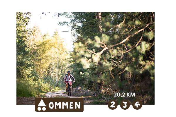 MTB route Ommen