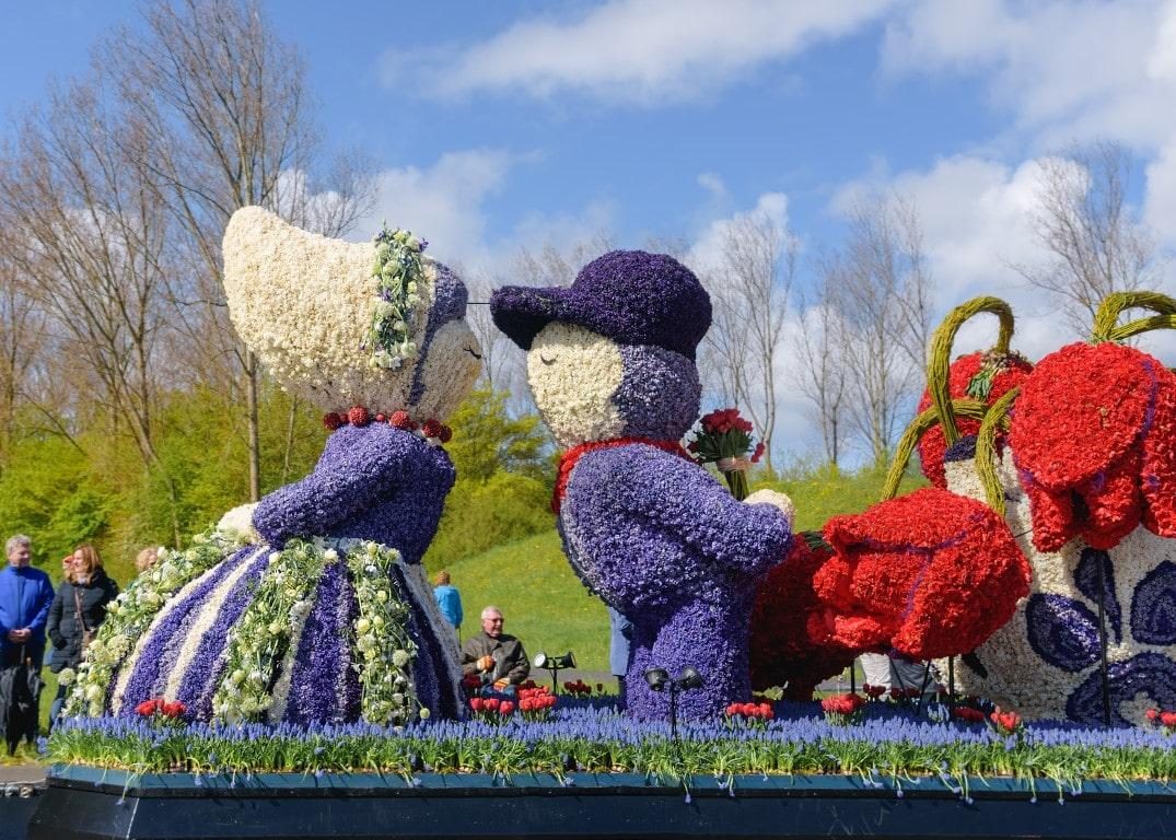 The flower parade