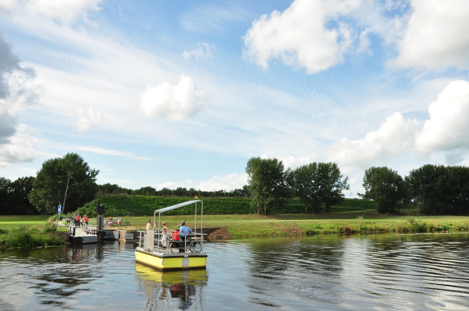 Cool down in the Vecht River