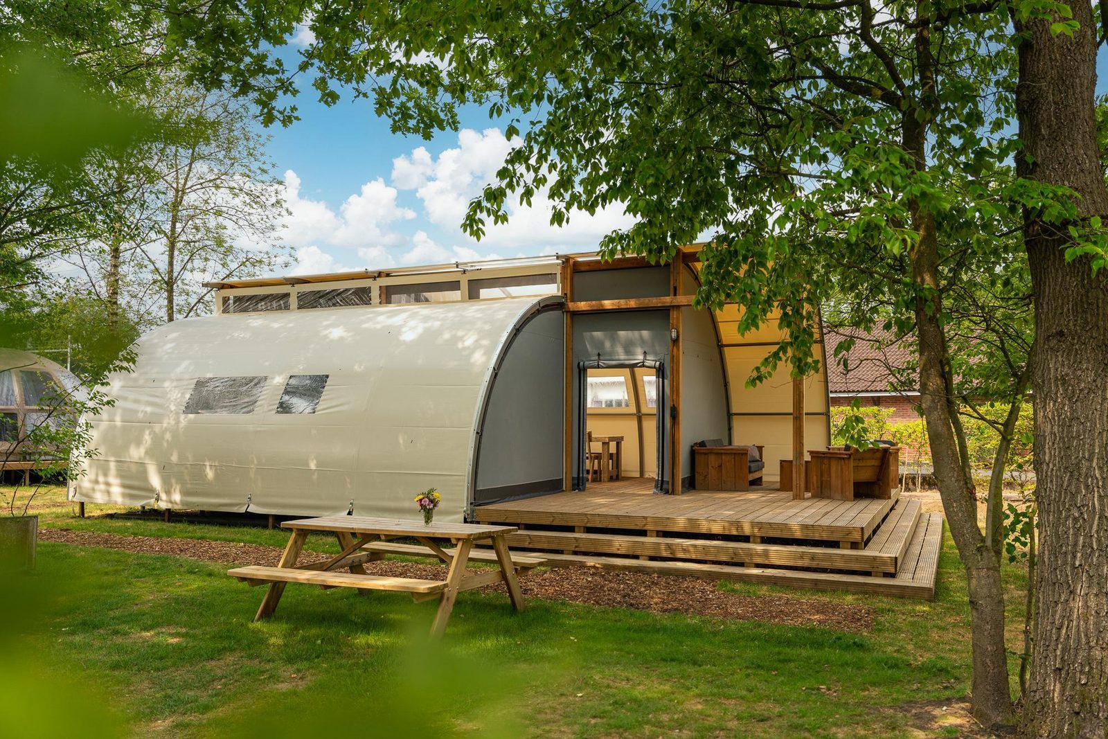 Glamping accommodaties