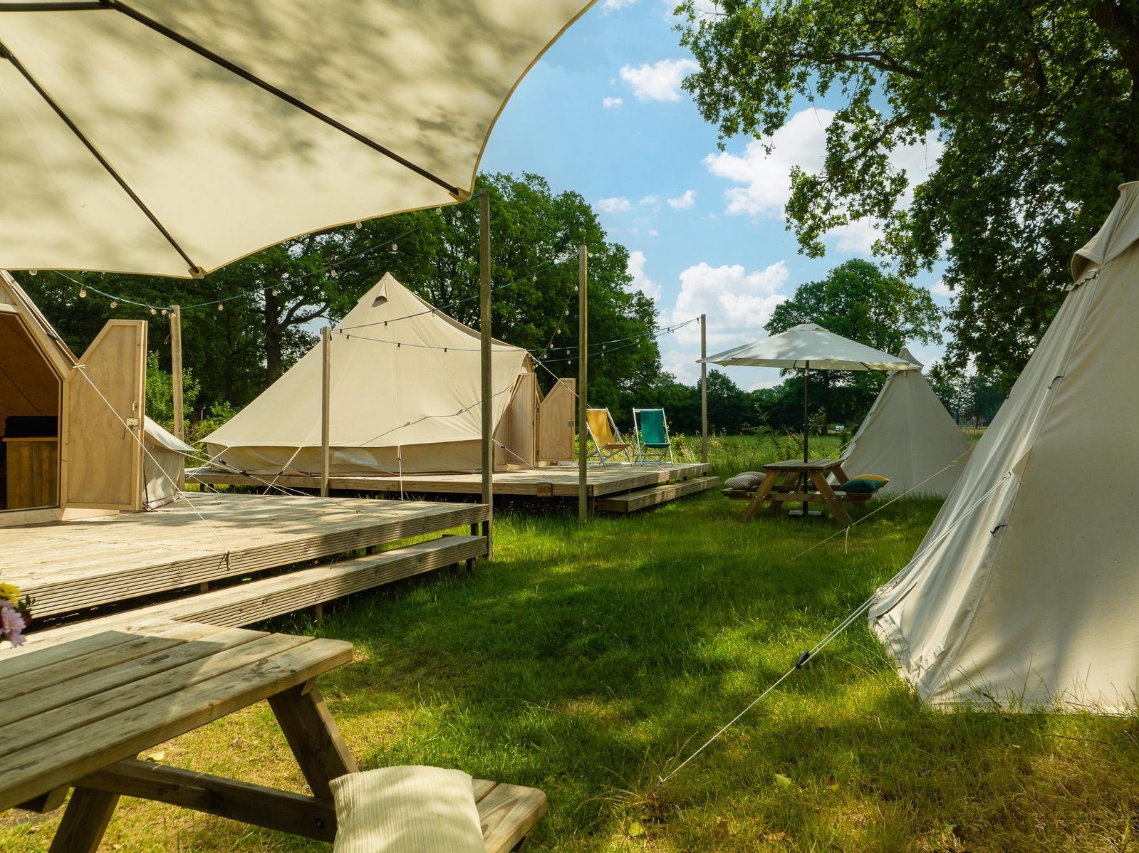 Pop up glamping Overijssel