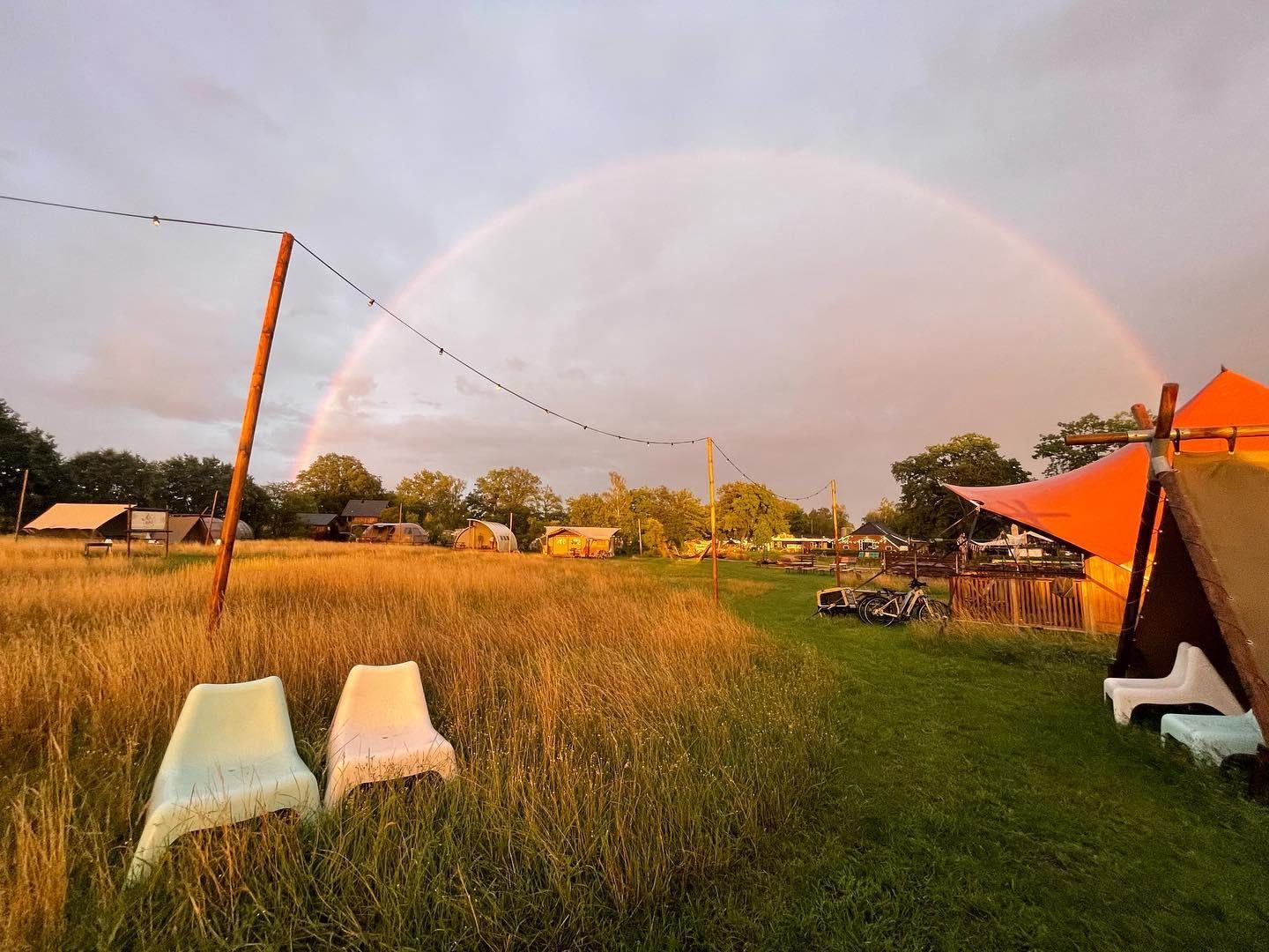 Check out our pop-up glamping