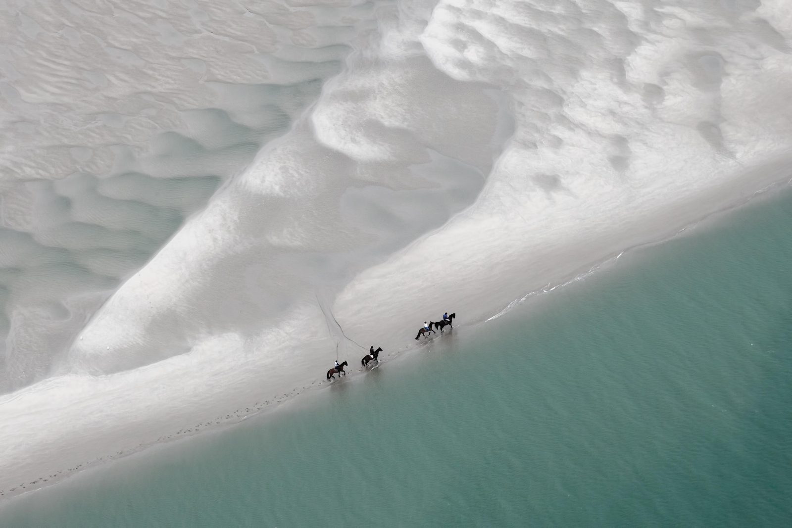 Horseback ride at the beach