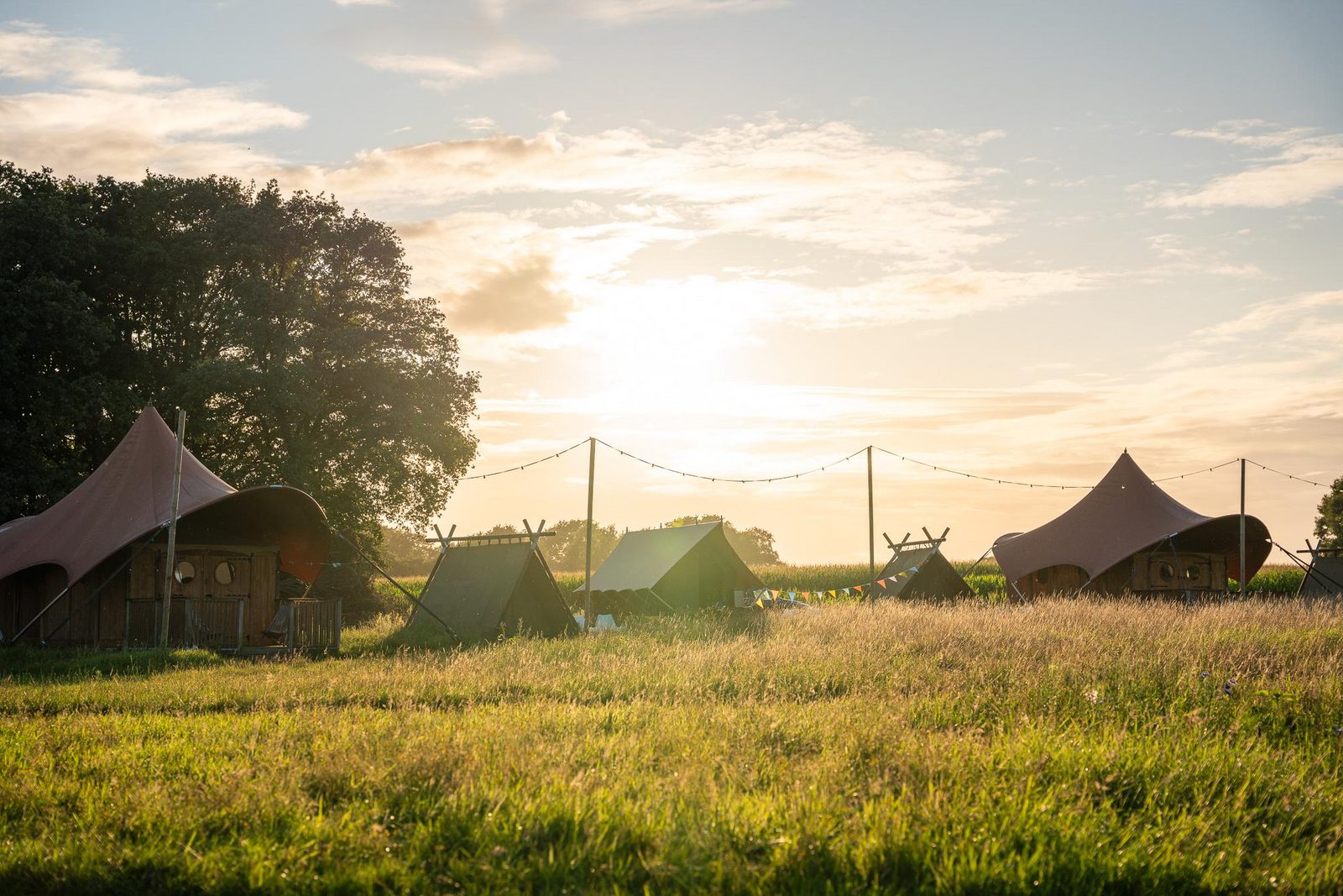 Check out our pop-up glamping