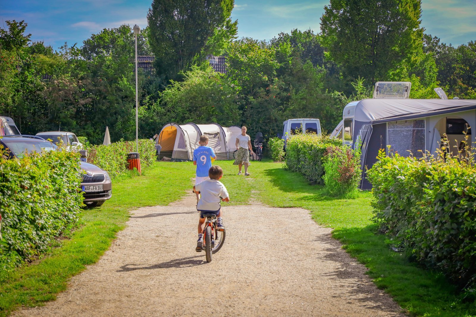 Lovely camping site in The Netherlands