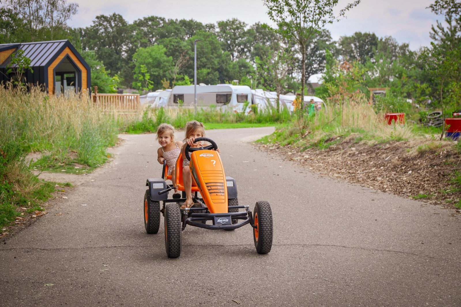 Camping private sanitary facilities Overijssel