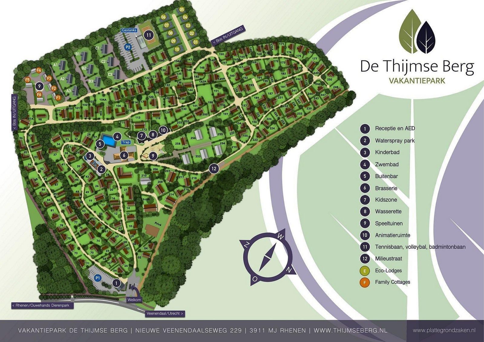 Map De Thijmse Berg