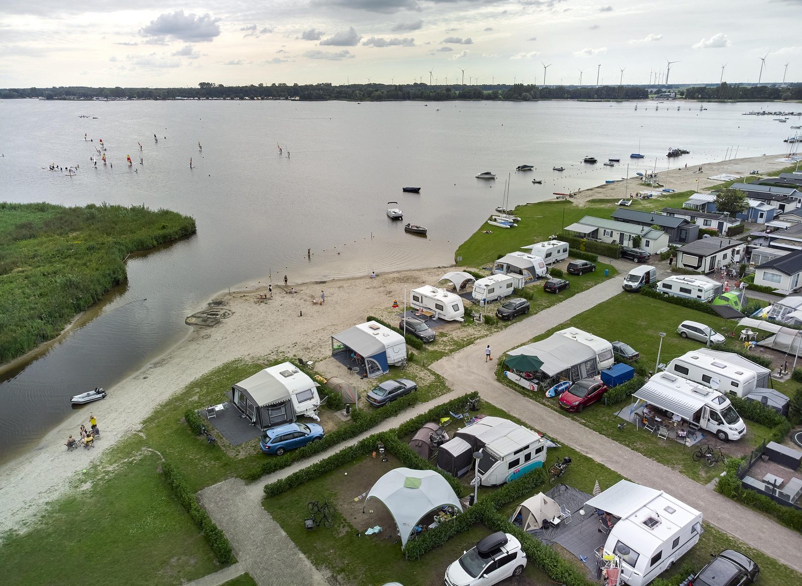 Campingplatz am Wasser