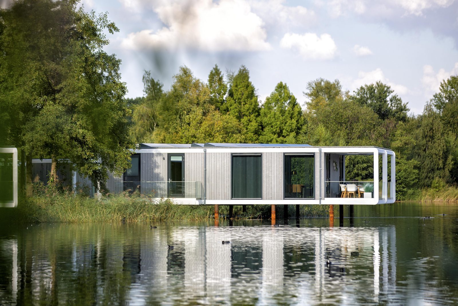 Vakantiehuis aan het water